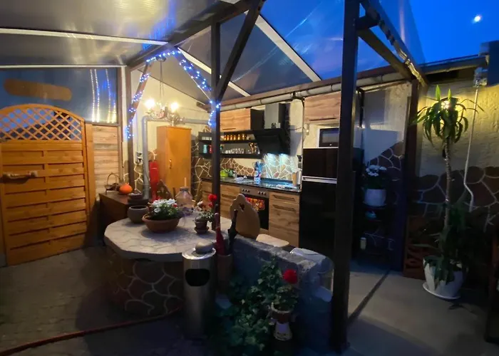 Bungalow Mit Sauna In Einer Ruhige Wald Lage.
